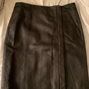 Vince leather skirt